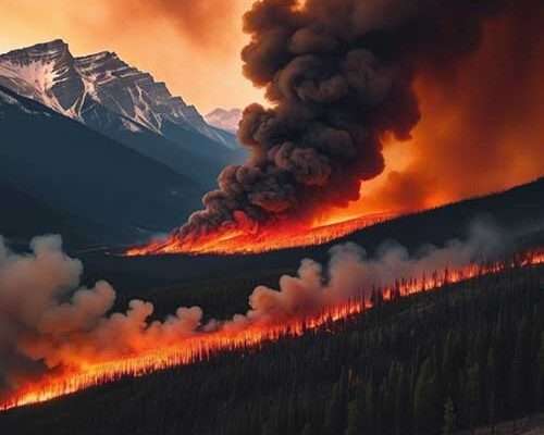 Jasper National Park Evacuation